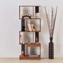 Helios Quadro Leon 4-Tier Book Shelf - Brown...