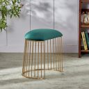 Helios Wendy Fabric Stool - Green...