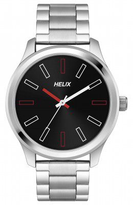 Helix Analog Black Dial Mens Watch-TW043HG03