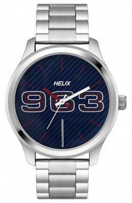 Helix Analog Blue Dial Mens Watch-TW043HG02