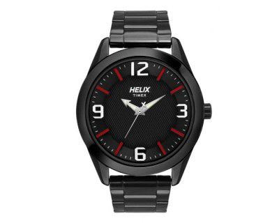 Helix Analog Grey Dial Mens Watch-TW031HG17