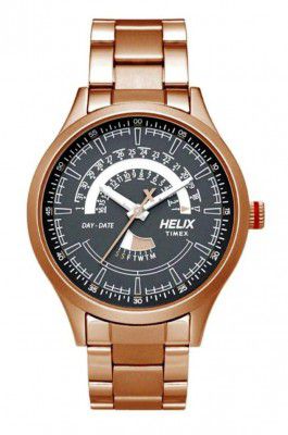 Helix Analog Grey Dial Mens Watch-TW003HG22