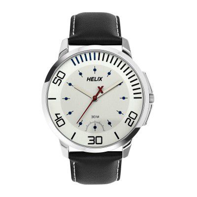 Helix Analog Mother of Pearl Dial Mens Watch-TW027HG05