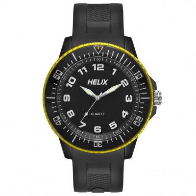 Helix Digital Black Dial Men's Watch-TWESK2001T