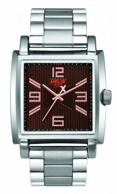 helix Offshore Analog Brown Dial Mens Watch-TW026HG09