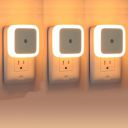 HEMOVIA Smart Night Sensor Light | Automatic ON/Off Dim LED | Sensor Energy-Efficient | Bedroom Lights |0.5W Night Light |Daily Use for Home Stairs, Kitchen, Bathroom Pack-3...