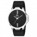 HEMT Black Dial Solf Silicone Strap Analog Watch...