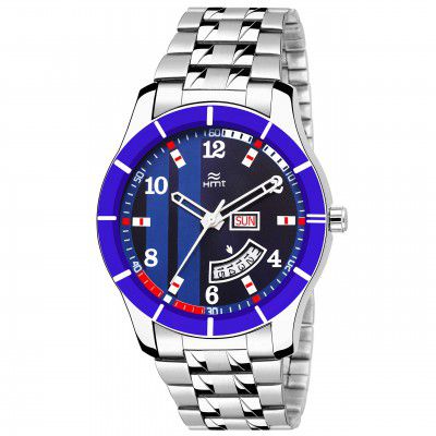 HEMT Blue Dial Day n Date Display -HM-GR068-BLU-CH