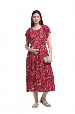 HENAL Women MATERNITY KURTA