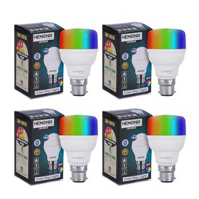 HENONIX 9 watt 7 Color in 1 led Bulb, 7 Colours Led Bulb, Multicolor Bulb 9 watt,Decorative Multicolor led bulb (4)