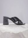 her by invictus  Women Black Heels Sandal...