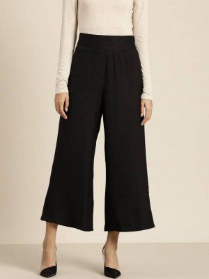 her by invictus  Women Regular Fit Multicolor Cotton Blend Trousers