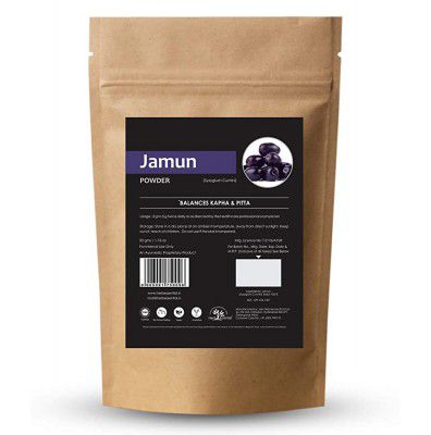 Herb Essential Pure Jamun Syzygium Cumini Powder - 50G