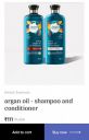 CRED Loot | Herbal Essences argan oil - shampoo and conditioner...