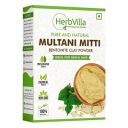 Herbalvilla Natural Multani Mitti Powder for Face Pack (200 Grams) Fuller's Earth, Bentonite Clay...