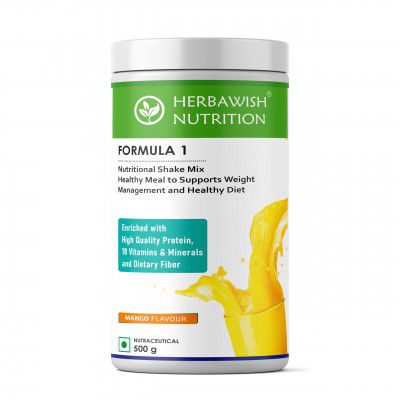 HERBAWISH Nutrition Formula 1 Nutritional Shake Mix | 500 g