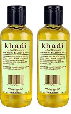 Herbigiri Herbal Honey & Lemon juice Shampoo 420Ml Pack of 2 Parvati gramodyog Herbigiri Herbal products Made in India