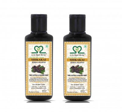 Herbigiri Sikakai shampoo (twin) pack 420 ml