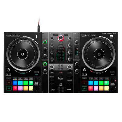 Hercules DJControl Inpulse 500: 2-deck USB DJ controller for Serato DJ and DJUCED (included)