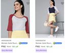 Here Now Womens T Shirts Starting @ ₹189/-...