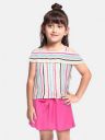 HERE&NOW  Baby Girls Casual Top Skirt  (White)...