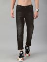 HERE&NOW Men Black Slim Fit Light Fade Jeans...