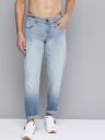HERE&NOW Men Blue Solid Slim Fit Heavy Fade Jeans...