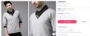 HERE&NOW Men Grey V-Neck T-shirt...
