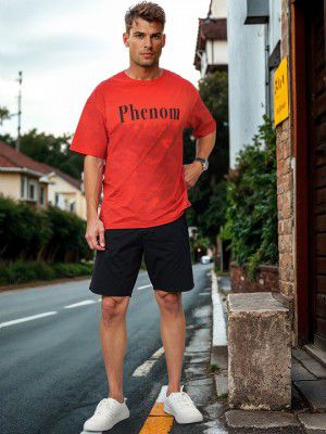 HERE&NOW Printed Pure Cotton T-shirt