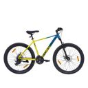 Hero Blunt 27.5 T Mountain Cycle for Men | 21 Speed | Front Suspension | Disk Brake | (21 Gear, Blue, Yellow)...