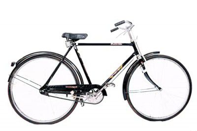Hero Cycles Jet Gold 28T Unisex Road Rigid Suspension Cycle (Single Speed, Black) Frame: 22 Inches