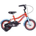 Hero Freak 12T Mountain Bike for Unisex Kids , 8 Inches Steel Frame , Single Speed Cycle (Red/Blue) - Without Backrest...