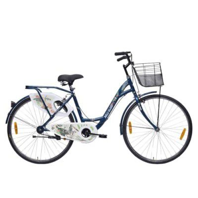 Hero Miss India Liyra 26T Utility Bicycle for Girls/Women | Single Speed (Green)