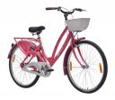 Hero Nebula 26T Bicycle for Girls/Womens with Front Basket and Inbuilt Carrier | Caliper Brake | Rigid Fork | 18 Inch Frame (Pink)...