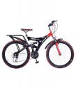 Hero RangerDTB 26T 6 Speed Mountain Bike (Red Black, Ideal For : 12+ Years Unisex ) Frame: 19.7 Inches...