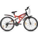 Hero Spring Next 26T 21 Speed Cycle, 17 Frame (Black/Red)...