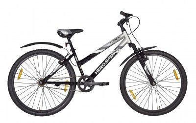Hero Tomboy Front Suspension Single Speed 26T Bicycle STOM26BKSL04