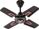 Herricane Snow 24 Decorative Body HIgh Speed 600 mm 4 Blade Ceiling Fan  (Smoke Brown | Pack of 1)...