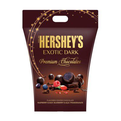 Hersheys Exotic Dark Gift Pouch, 90g (Pack of 3)