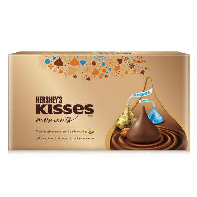 Hersheys Kisses Moments Chocolate Gift Pack, 129g