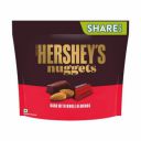 HERSHEY'S NUGGETS DARK WITH WHOLE ALMONDS| Deliciously Dark Cocoa Rich Chocolate 130.2g...