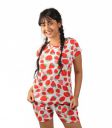 Hestia | Co-Ord Night Wear with Shorts and T-Shirt for Women...