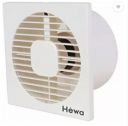 Hewa 4 inch 100% copper Ventilation Exhaust fan for kitchen, bathroom, office 100 mm Exhaust Fan  (WHITE)...