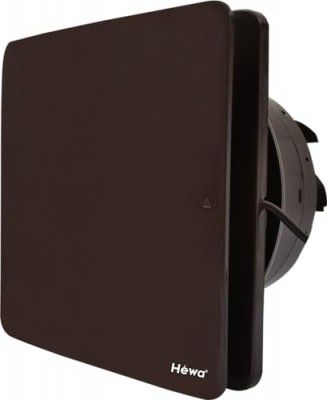 HEWA Casa 6 inch 150mm (round) High Speed Copper Exhaust fan for Bathroom Kitchen Office with Dust Protection Shutters (Brown)