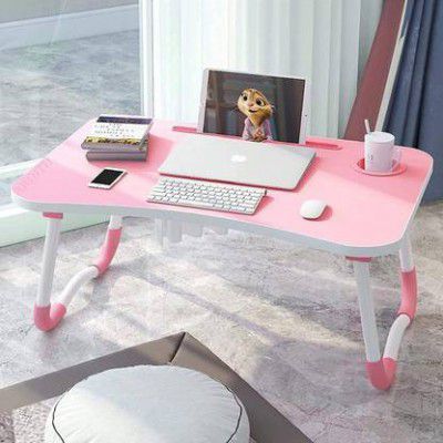 HF HARSH FASHION Multipurpose Foldable with Cup Holder Study Table