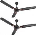 Hi Choice 48 Inch High Speed 390 RPM Ceiling Fan 2 Star 1200 mm 3 Blade Ceiling Fan (Energy Saving | S.Brown | Pack of 2)...
