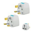 Hi-PLASST (2pcs) UK/London(G-Type) Power Converter Universal Travel Adapter, Type-G Plug Adapter...