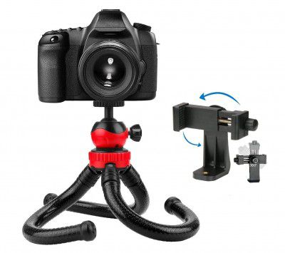 HIFFIN 12 Inches Height Flexible Gorillapod Tripod
