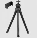 HIFFIN Gorillapod 30.48cm Adjustable Tripod for Mobile and Camera (360 Degree Rotating Ball Head, Black)...
