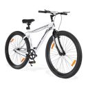 Urban Terrain Galaxy High Performance Steel Mountain Cycles for Men Frame Size : 17 inch, White...